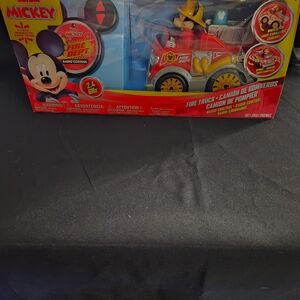 Disney Mickey Mouse Red Fire Rescue Vehicle